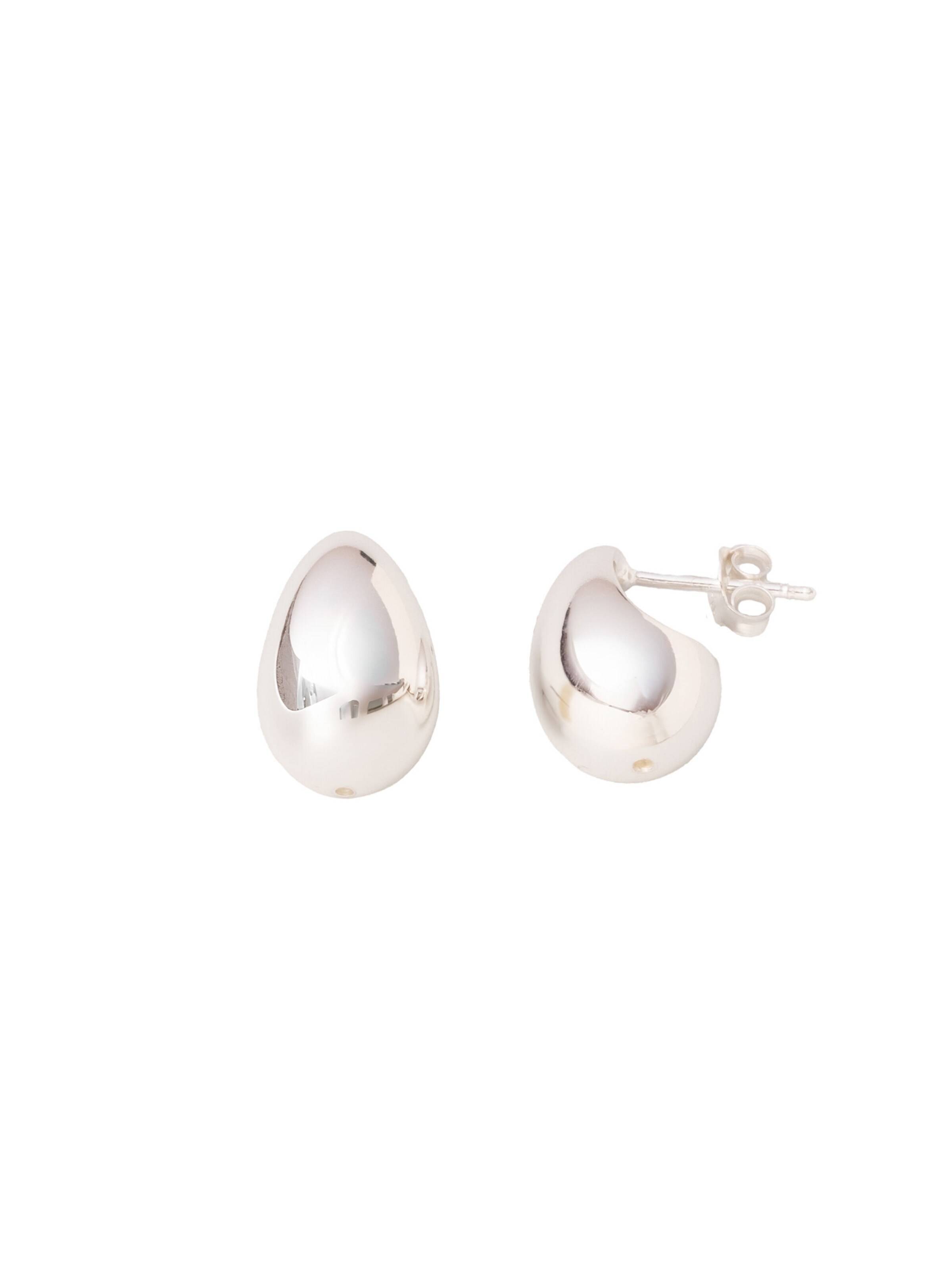 fejn Ohrstecker in Silber: Vorderseite