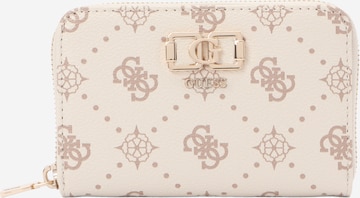 smėlio GUESS Piniginė 'EMELIE': priekis