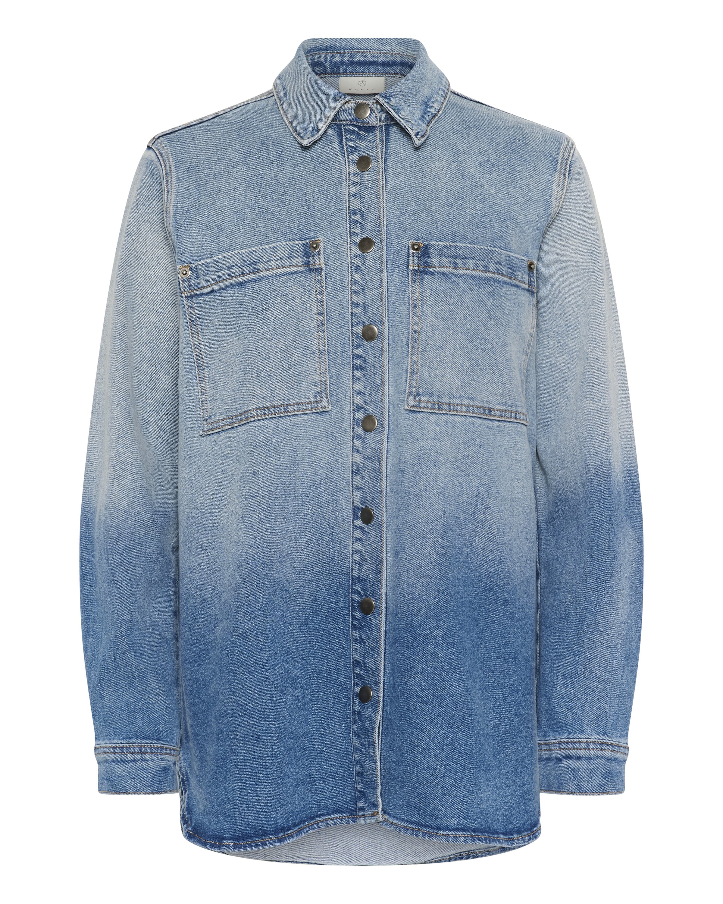 Kaffe Blouse 'Miala' in Blue: front