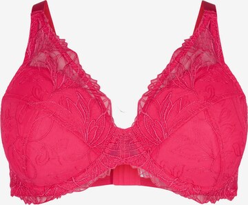 Reggiseno di Devoted by Zizzi in rosa: frontale