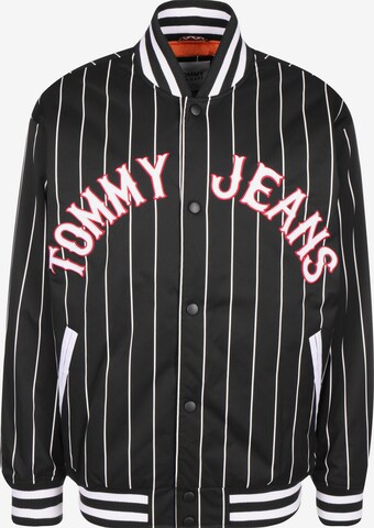 Veste mi-saison Tommy Jeans en noir : devant