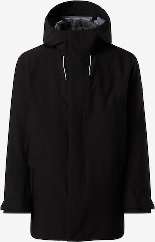 Manteau mi-saison North Sails en noir : devant