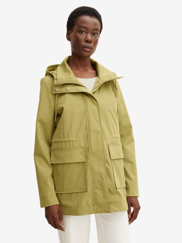 Manteau mi-saison TOM TAILOR en vert : devant