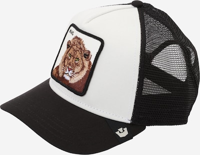 GOORIN Bros. Lippalakki 'King' värissä beige / ecru / ruskea / musta, Tuotenäkymä