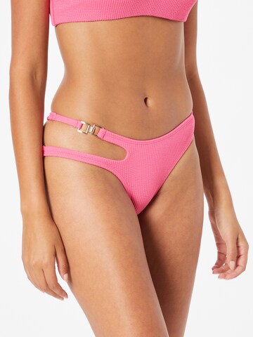 Bas de bikini River Island en rose : devant