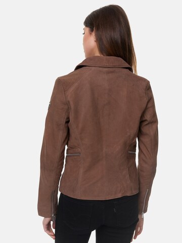 Tazzio Between-Season Jacket 'F500' in Brown