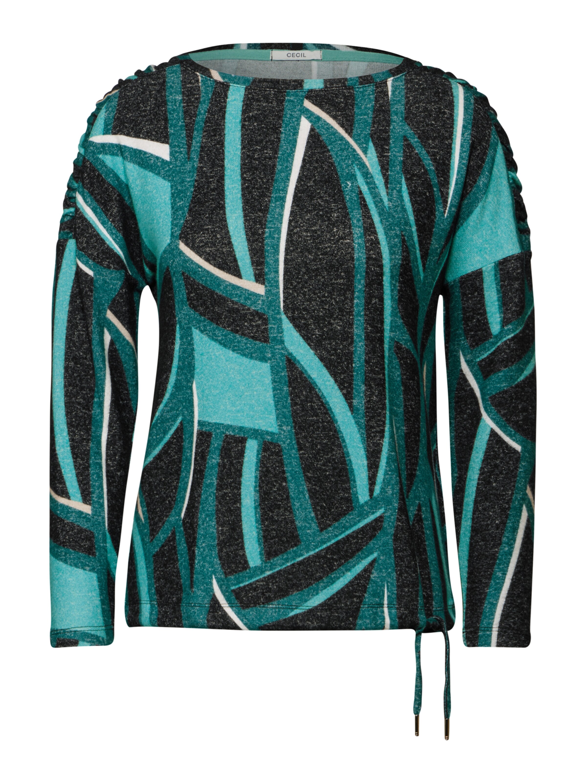 CECIL Shirt in Black: front