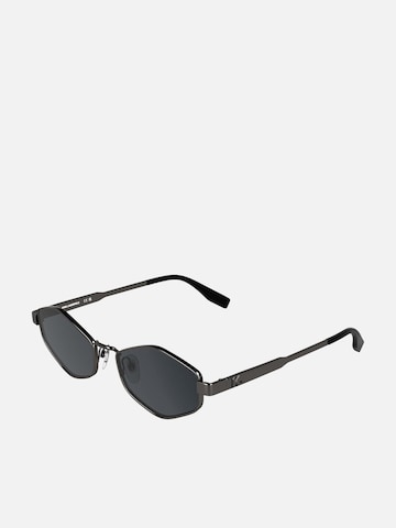 Karl Lagerfeld Zonnebril in Zilver: voorkant