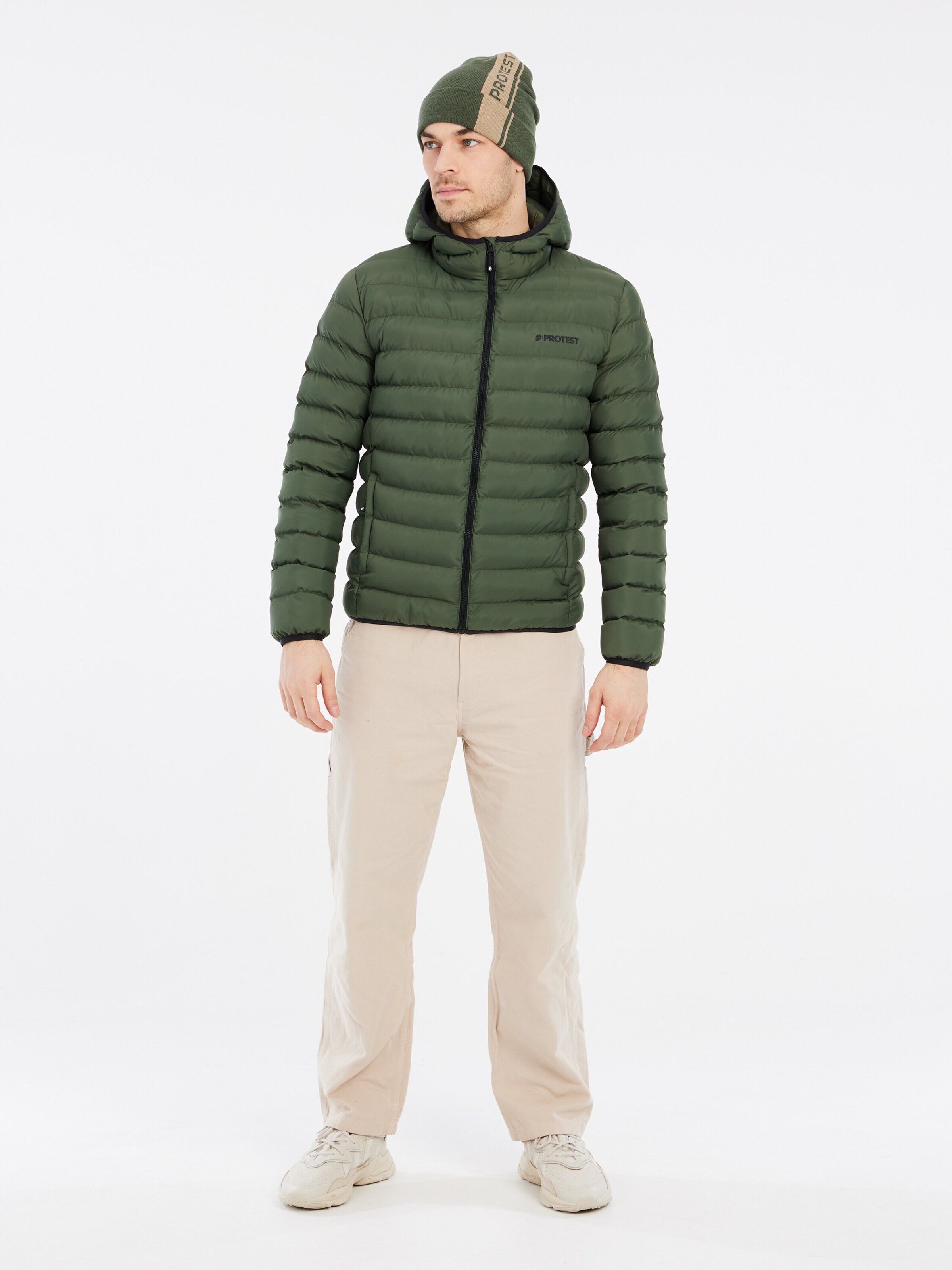 PROTEST Winterjacke 'PRTBASSO'‌‌‌‌‌ in Grün
