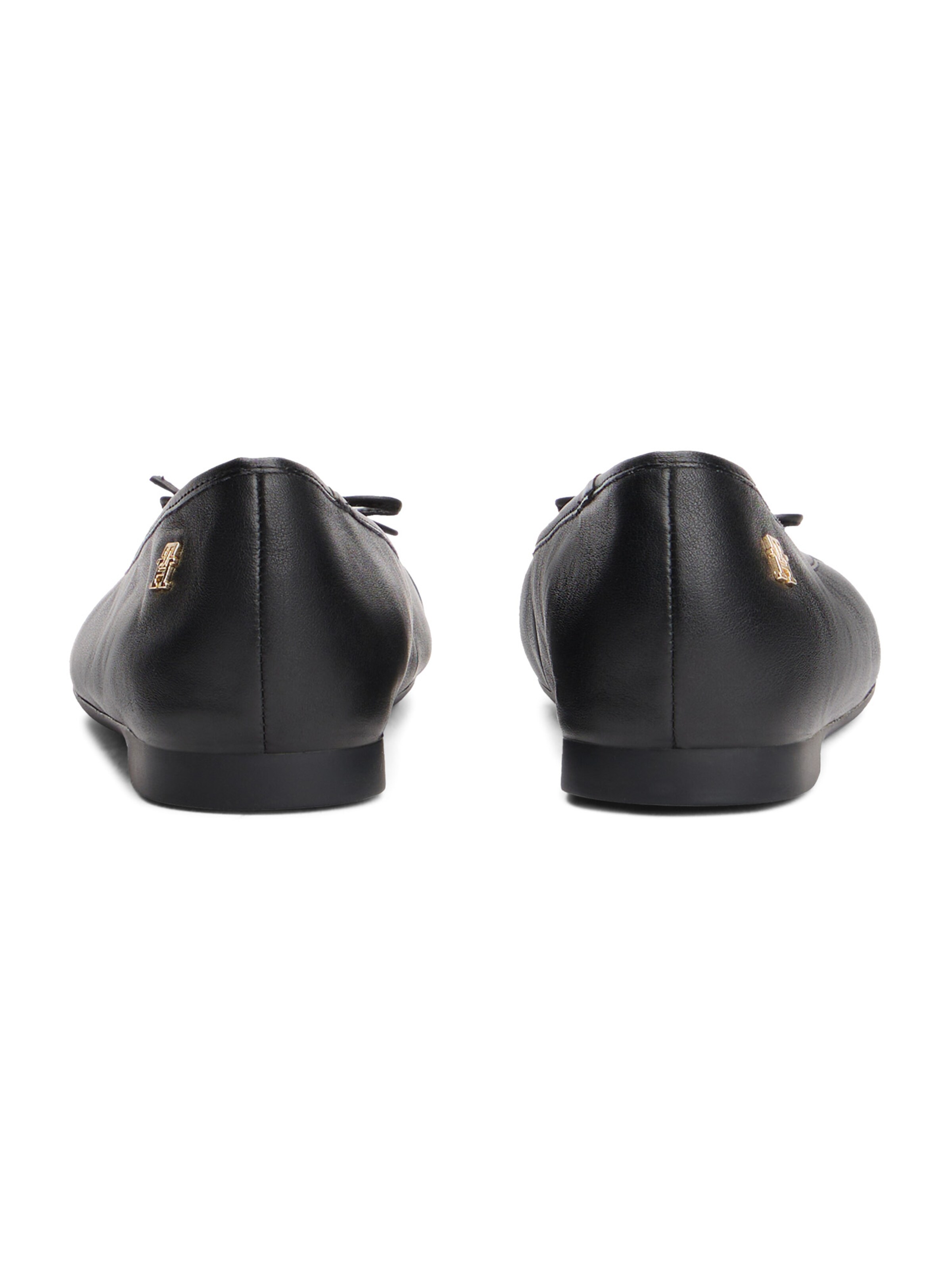 TOMMY HILFIGER Ballerina i svart