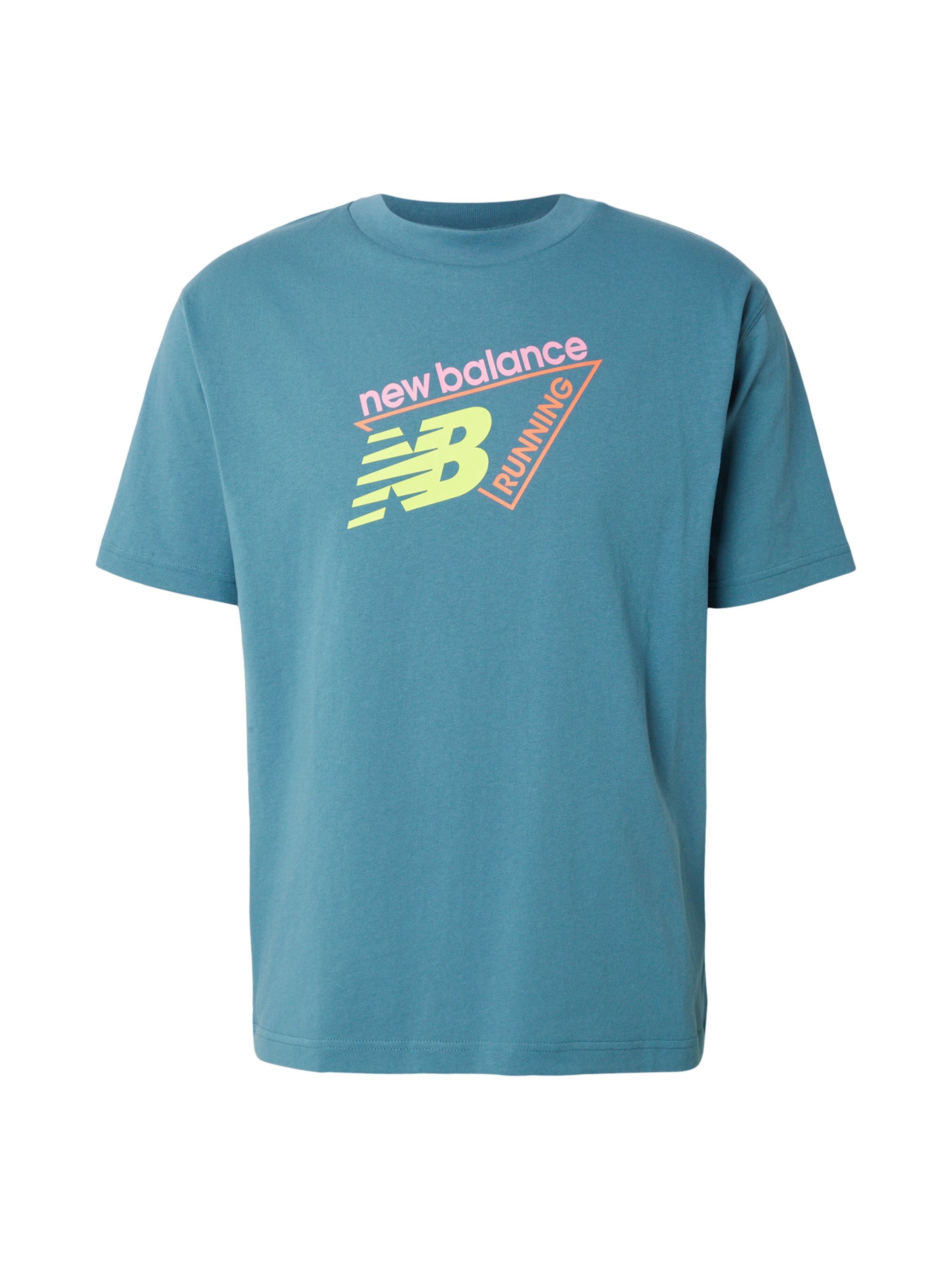 new balance Футболка 'Classic' в Синий: спереди