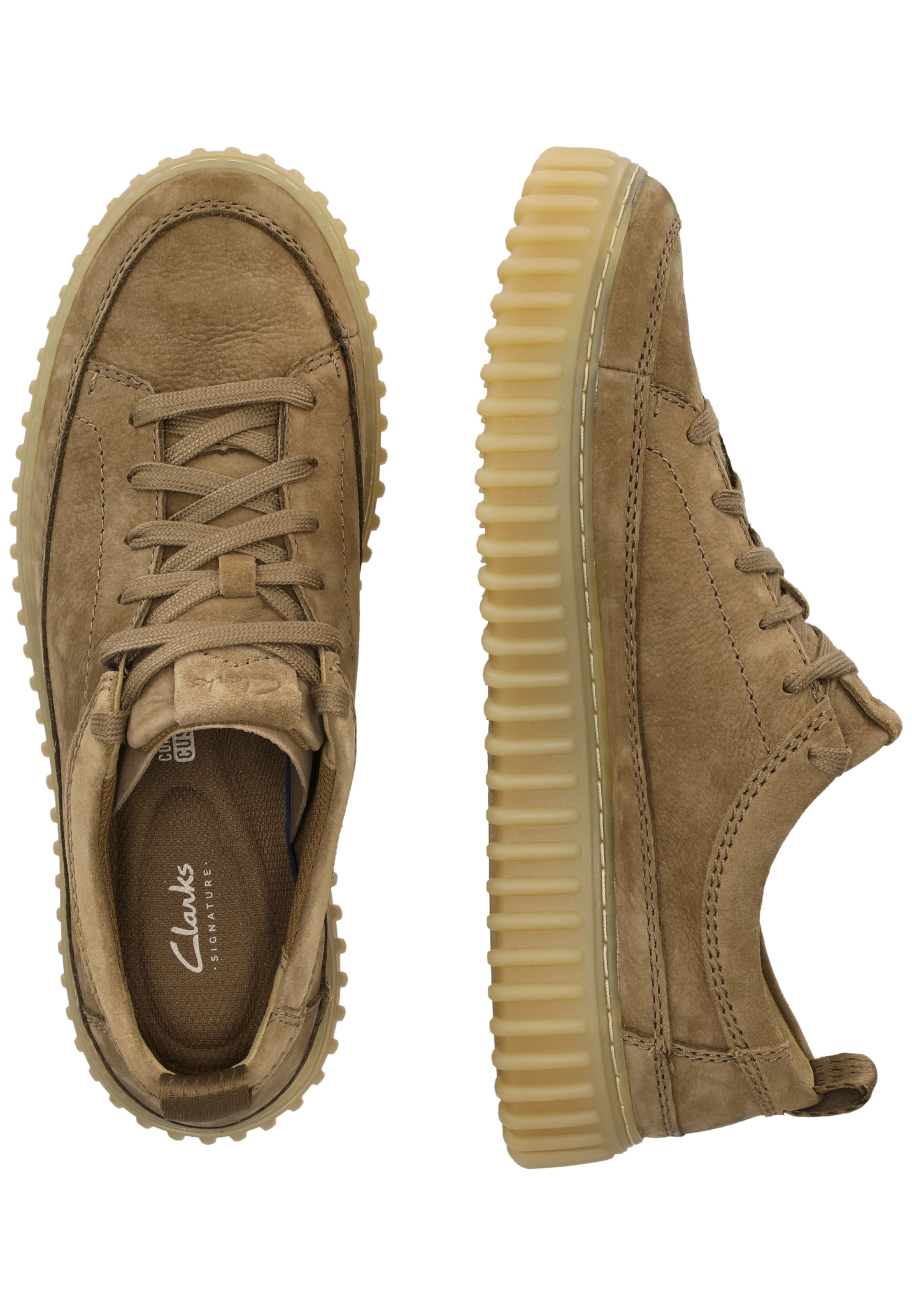 CLARKS Sneakers 'Torhill Lace' in Brown