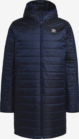 Manteau mi-saison ADIDAS ORIGINALS en bleu : devant