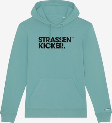 STRASSENKICKER Sweatshirt in Blue: front