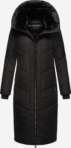 MARIKOO Winter Coat 'Nadaree XVI' in Black: front