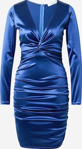 WAL G. Φόρεμα κοκτέιλ 'DINA' σε μπλε: μπροστά