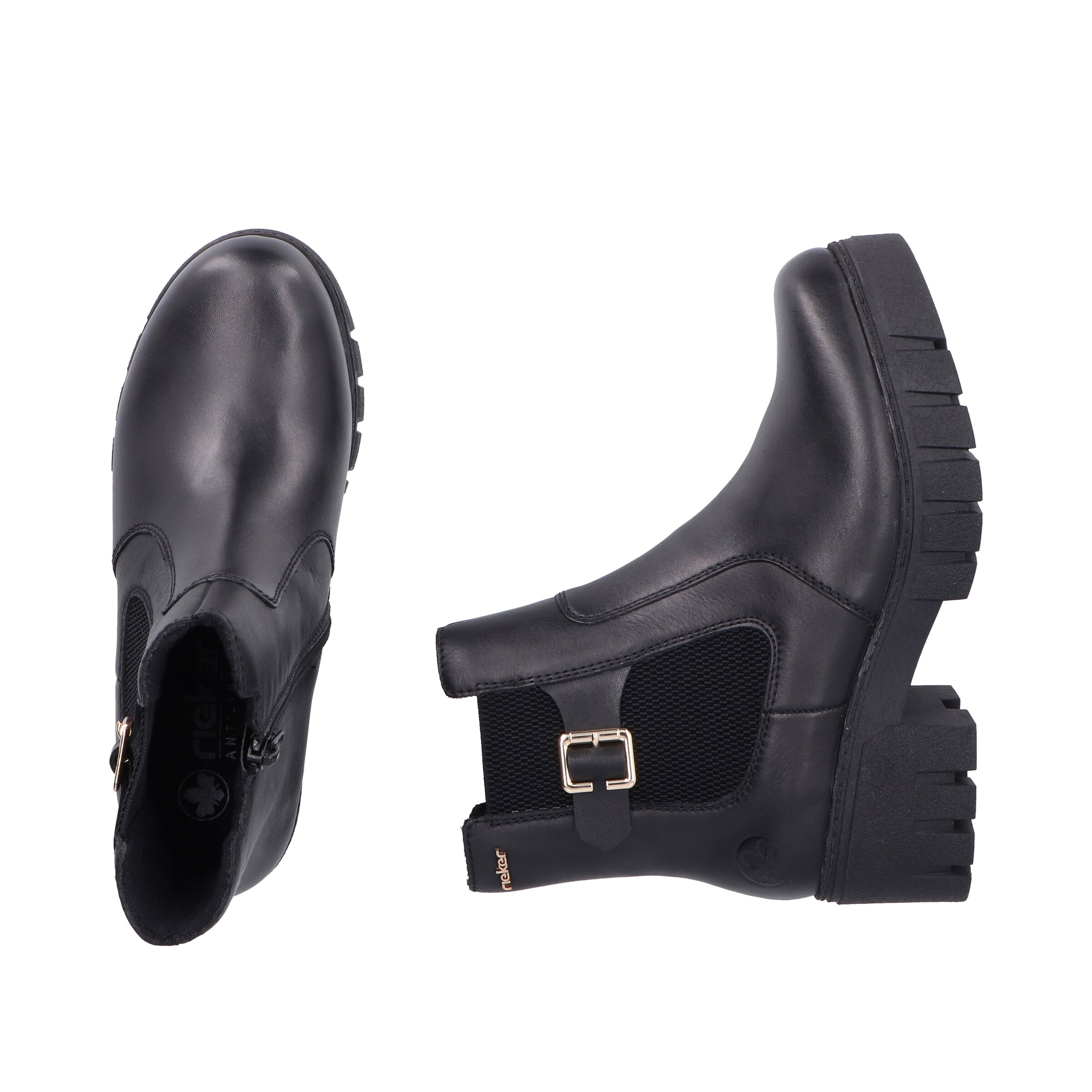 Rieker Chelsea Boots '74560' in Black