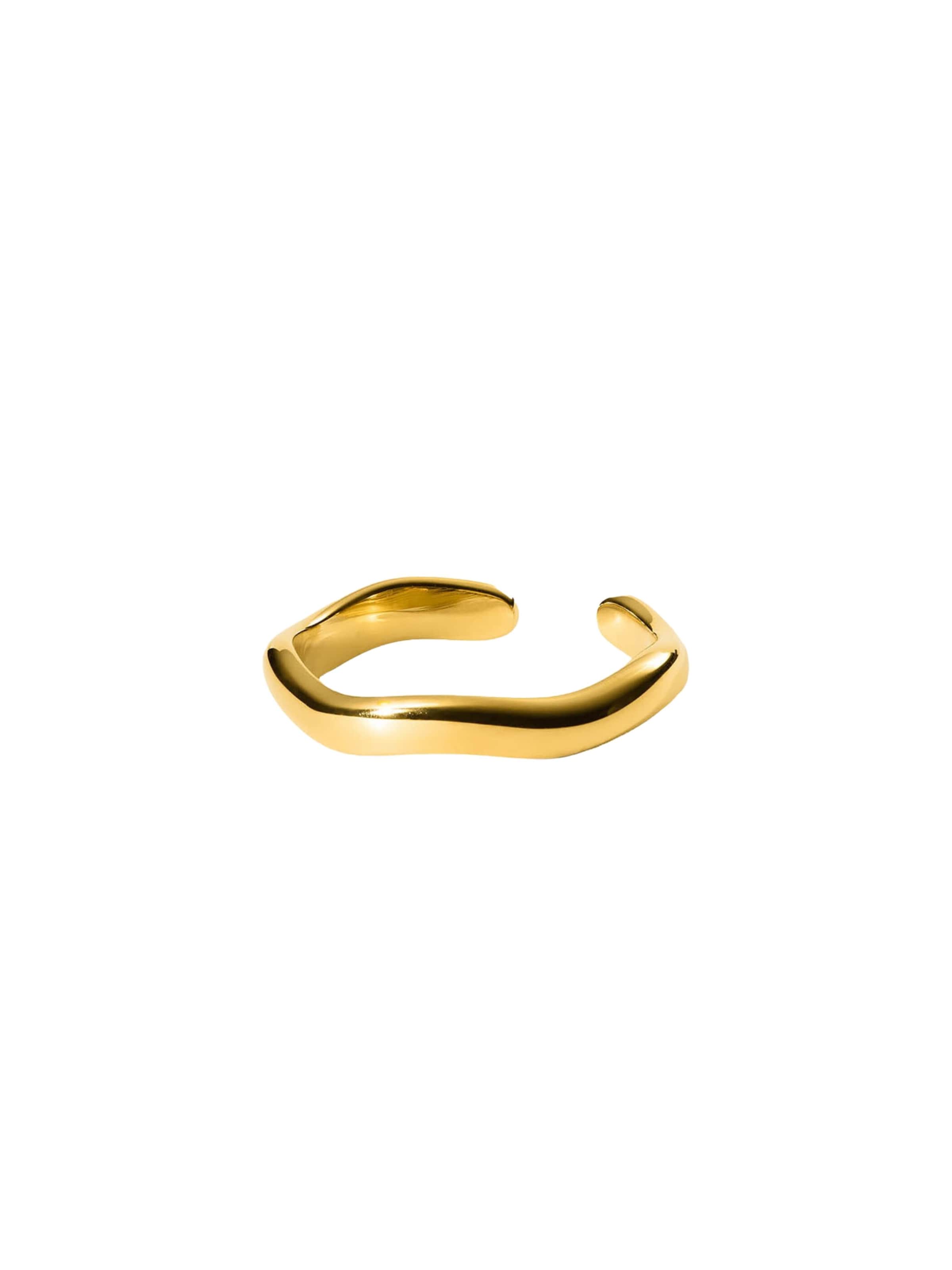 PURELEI Ring 'Nakuna' in Gold: Vorderseite