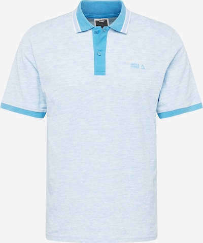 JACK & JONES T-Shirt en azur / bleu chiné, Vue avec produit