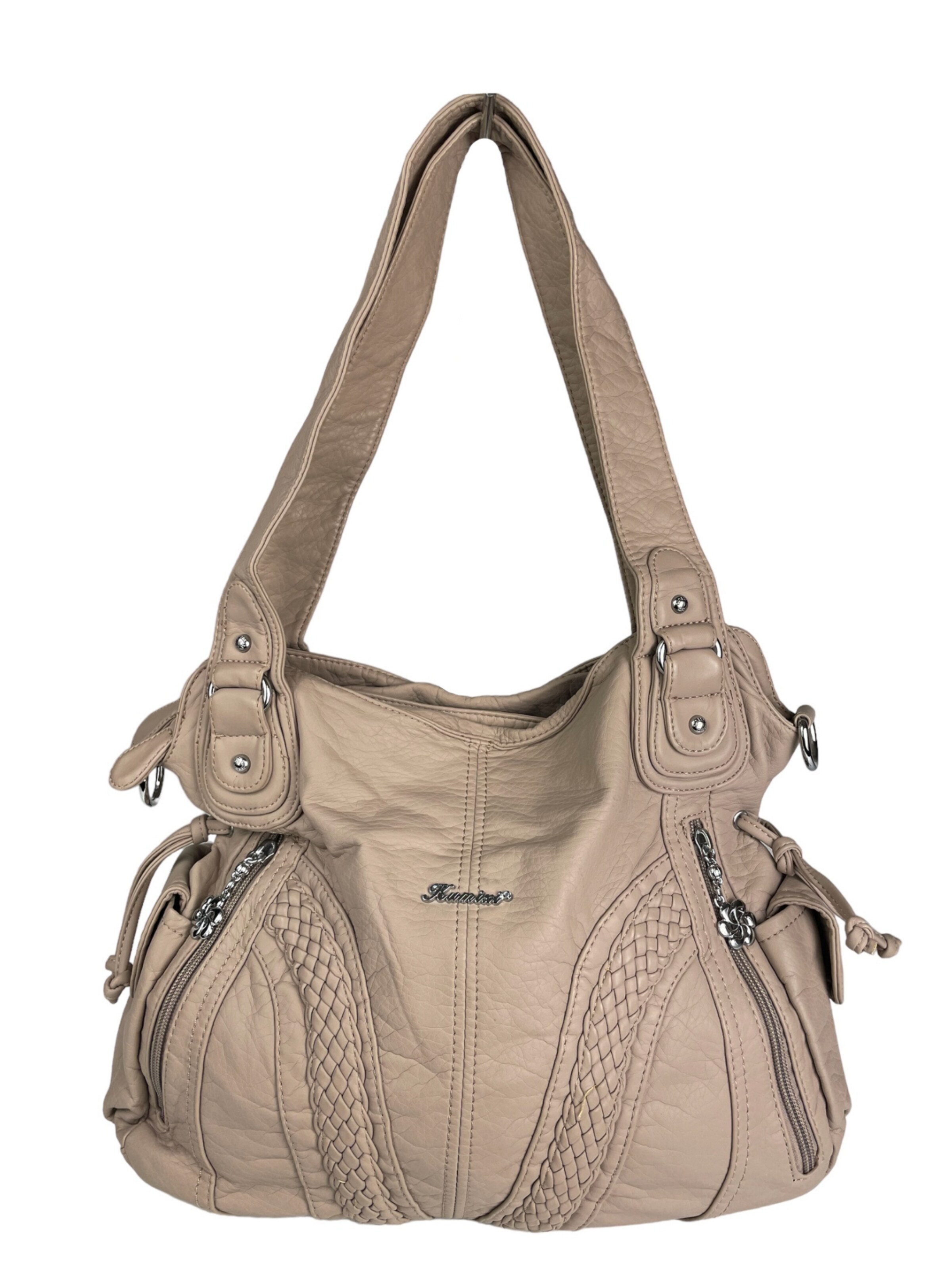 Kumixi Handbag in Orange: front