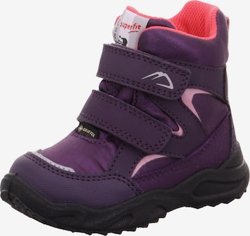 SUPERFIT Boots 'GLACIER' in Purple: front