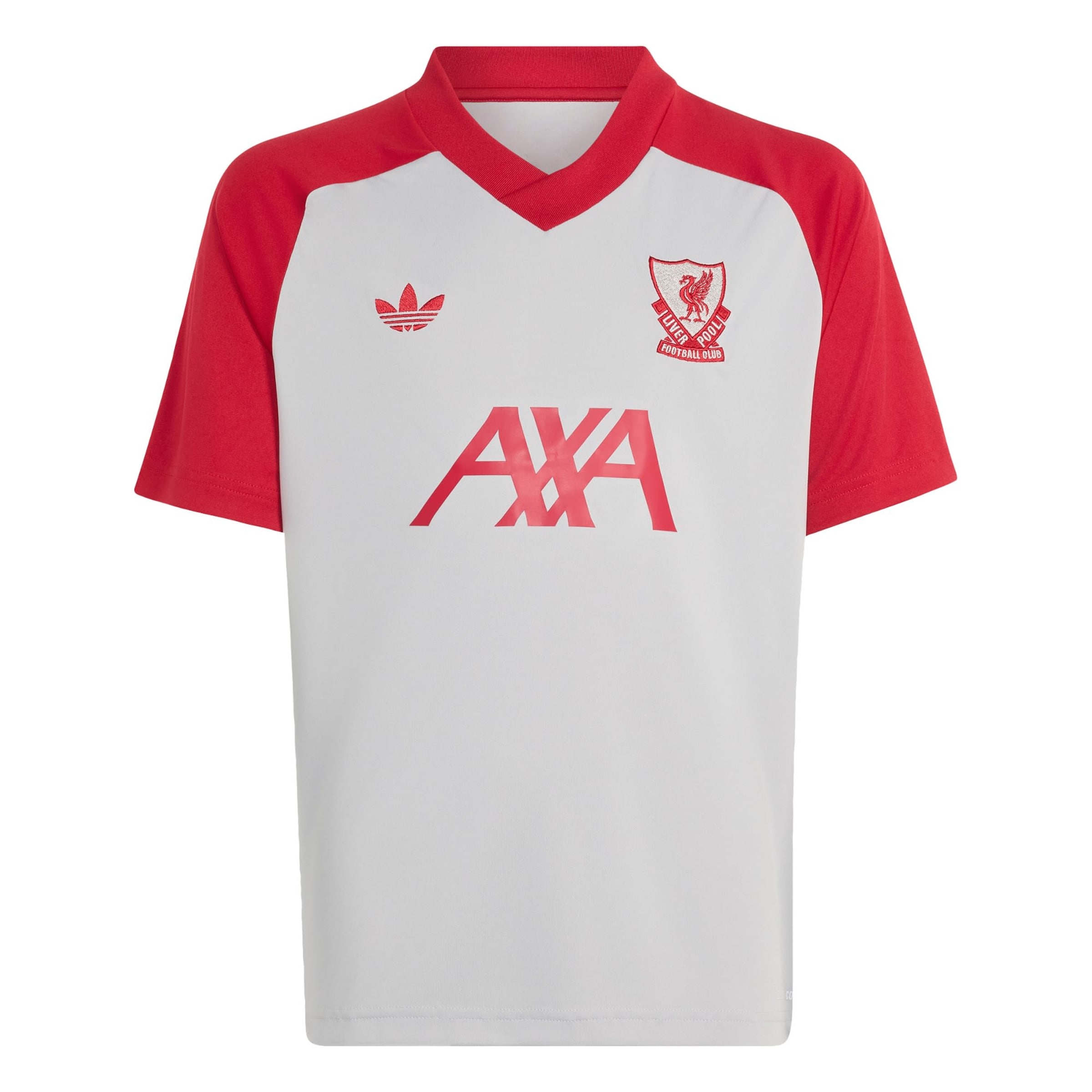 ADIDAS PERFORMANCETehnička sportska majica 'FC Liverpool 26/27' - siva boja: prednji dio