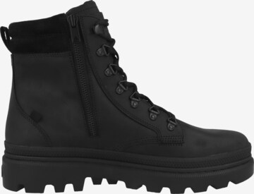 Palladium Lace-Up Boots in Black