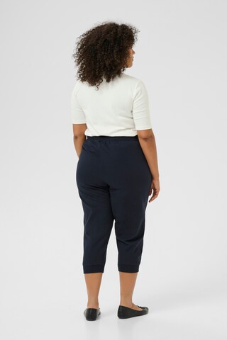 Effilé Pantalon 'KCAnn' KAFFE CURVE en bleu