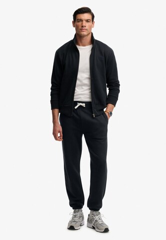 Superdry & Co Tapered Pants 'Essential' in Black