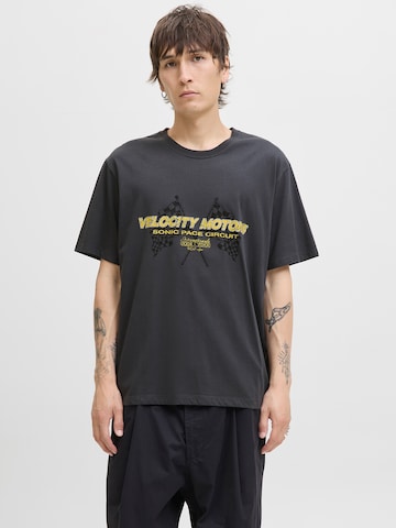 JACK & JONES Póló 'JORFORMULA GALLERY' - szürke