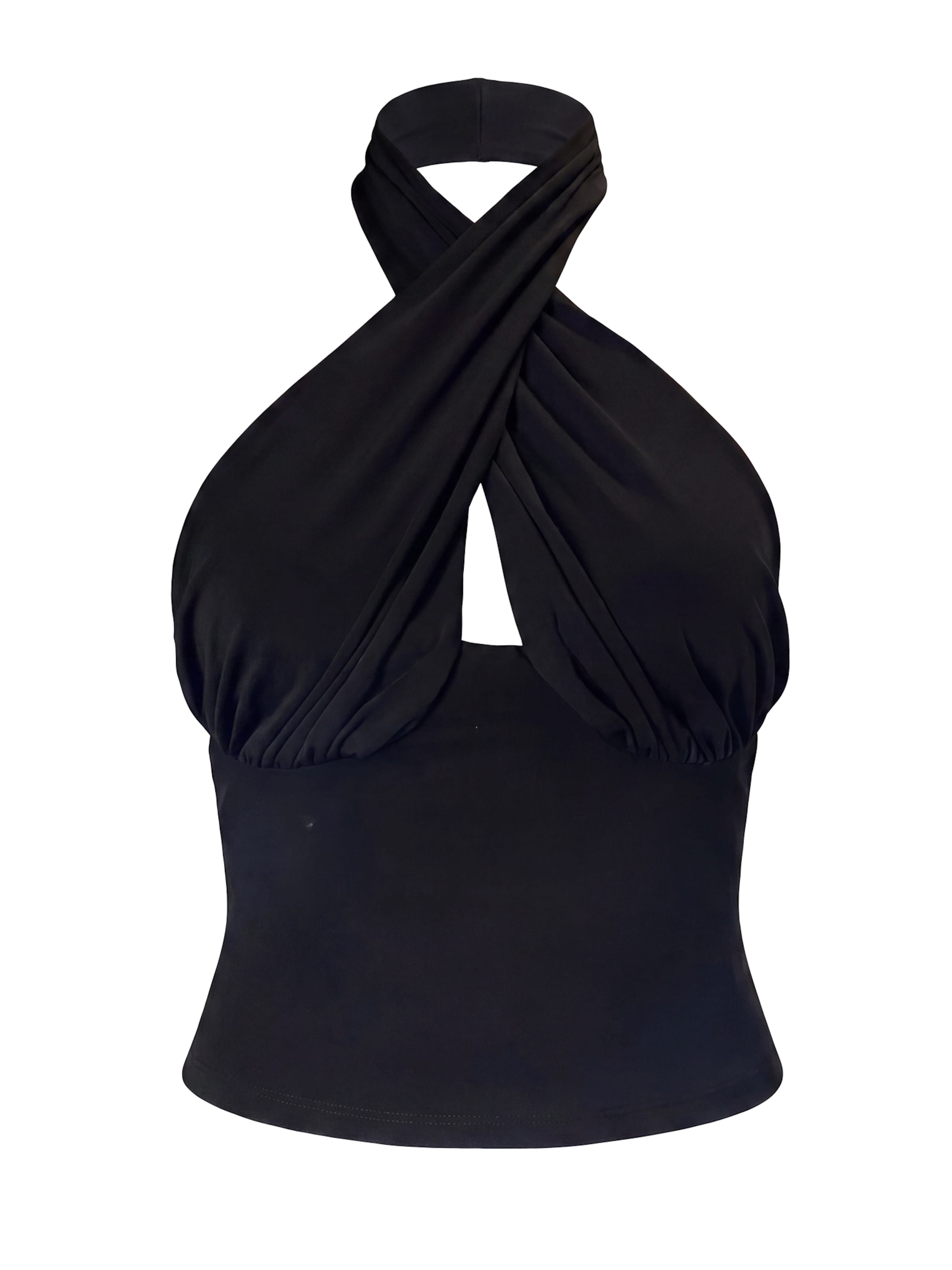 About You x ANDREA TRGOVČEVIĆ - Top em preto: frente