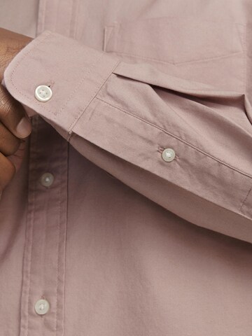 JACK & JONES Regular Fit Hemd 'JPRBLUBrook' in Rot