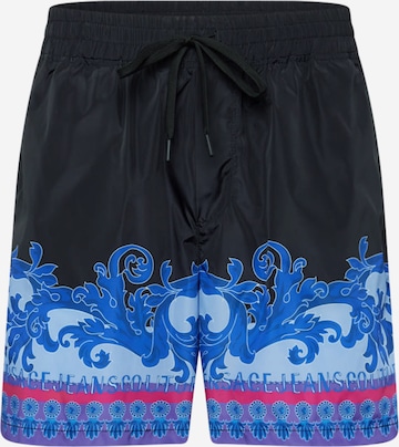 Versace Jeans Couture Regular Broek in Blauw: voorkant