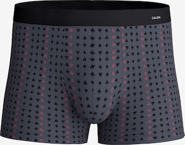 CALIDA Boxershorts 'Cotton Code Design' in Grijs: voorkant