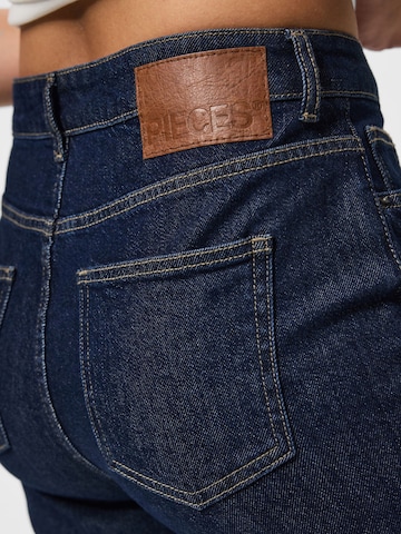 PIECES Wide leg Jeans 'PCSilke' in Blue