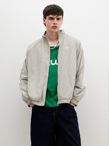 Pull&Bear Between-season jacket 'STWD' in Grey: front