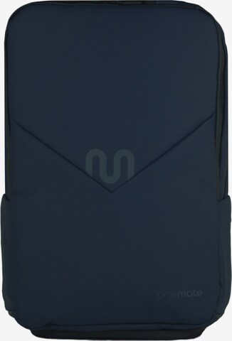 onemate Backpack 'Discovery' in Blue: front