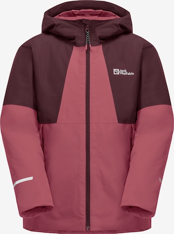 JACK WOLFSKIN Outdoor jacket 'Actamic' in Red: front