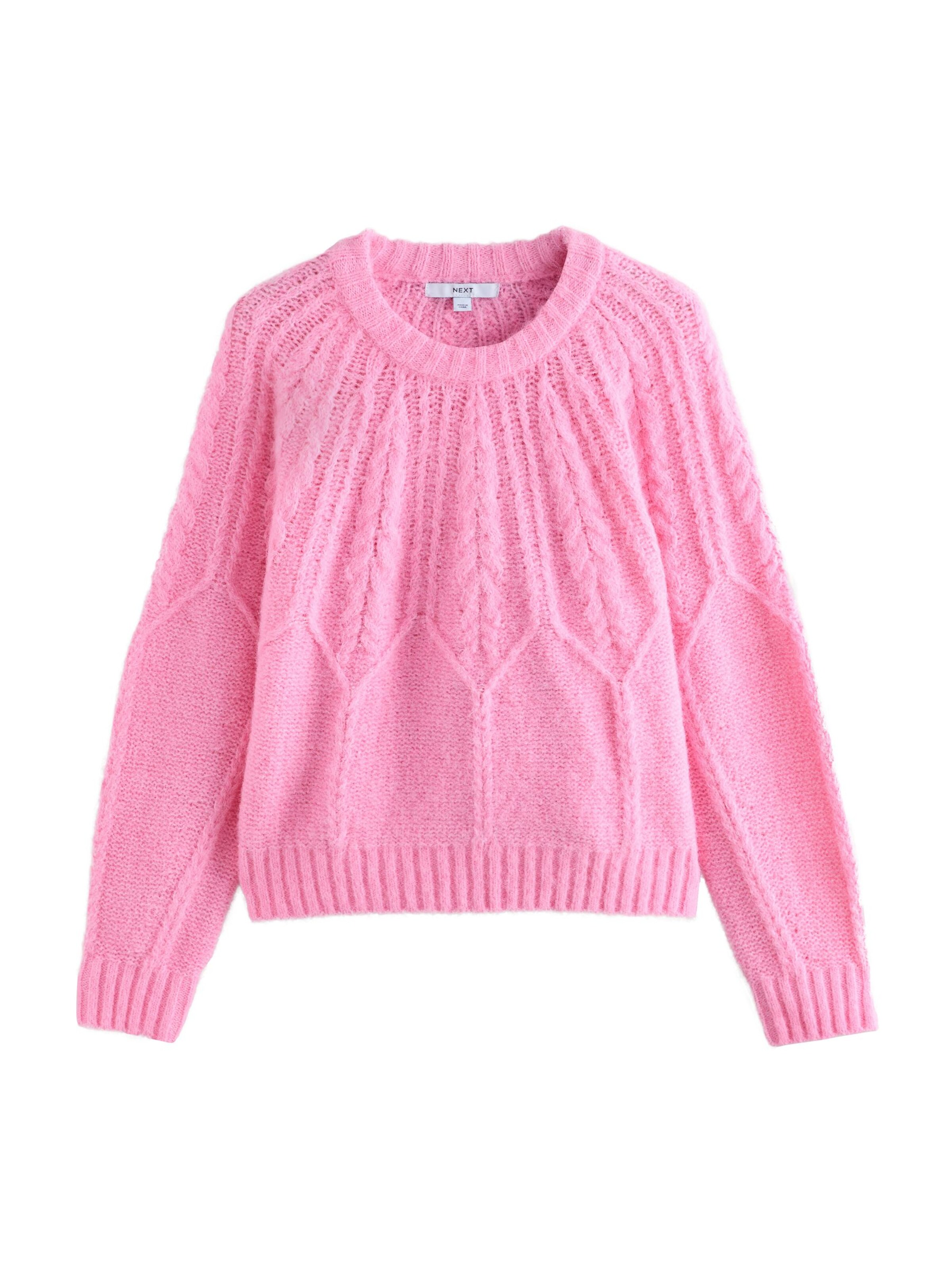Next Sweater in Pink: front