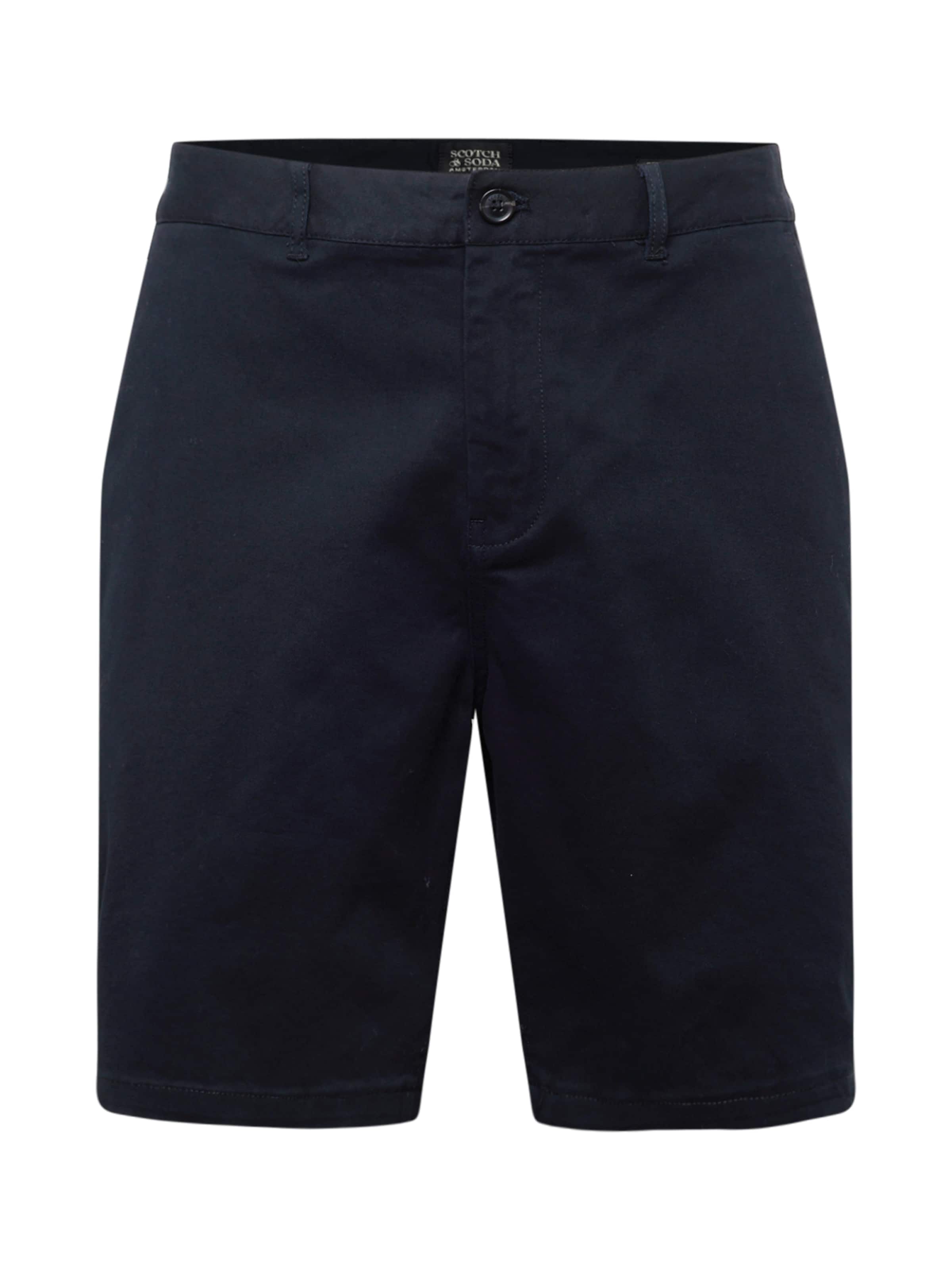 SCOTCH &amp; SODA Regular Chino &#x27;Stuart&#x27; in Zwart: voorkant