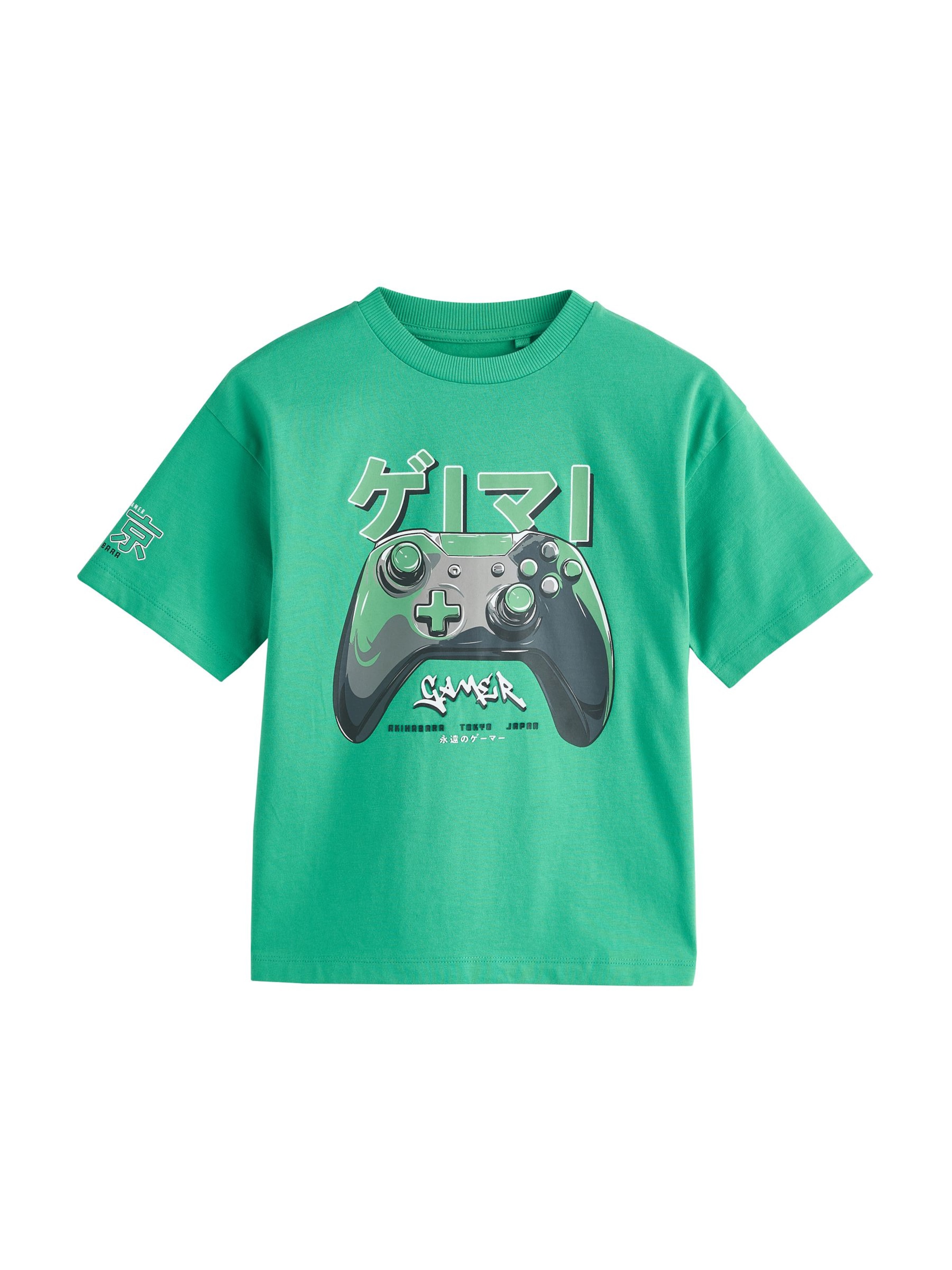 Next - Camiseta en verde: frente