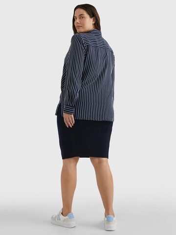 Tommy Hilfiger Curve Blouse in Blue