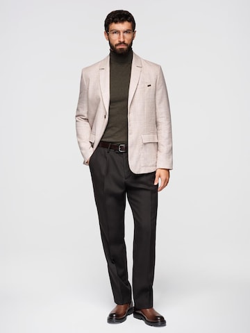 Ombre Regular fit Business-colbert in Beige