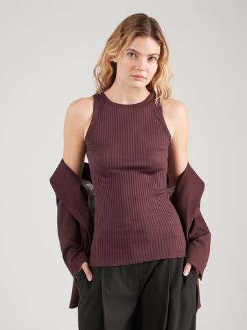 rosemunde Top 'Belize' in Rood: voorkant