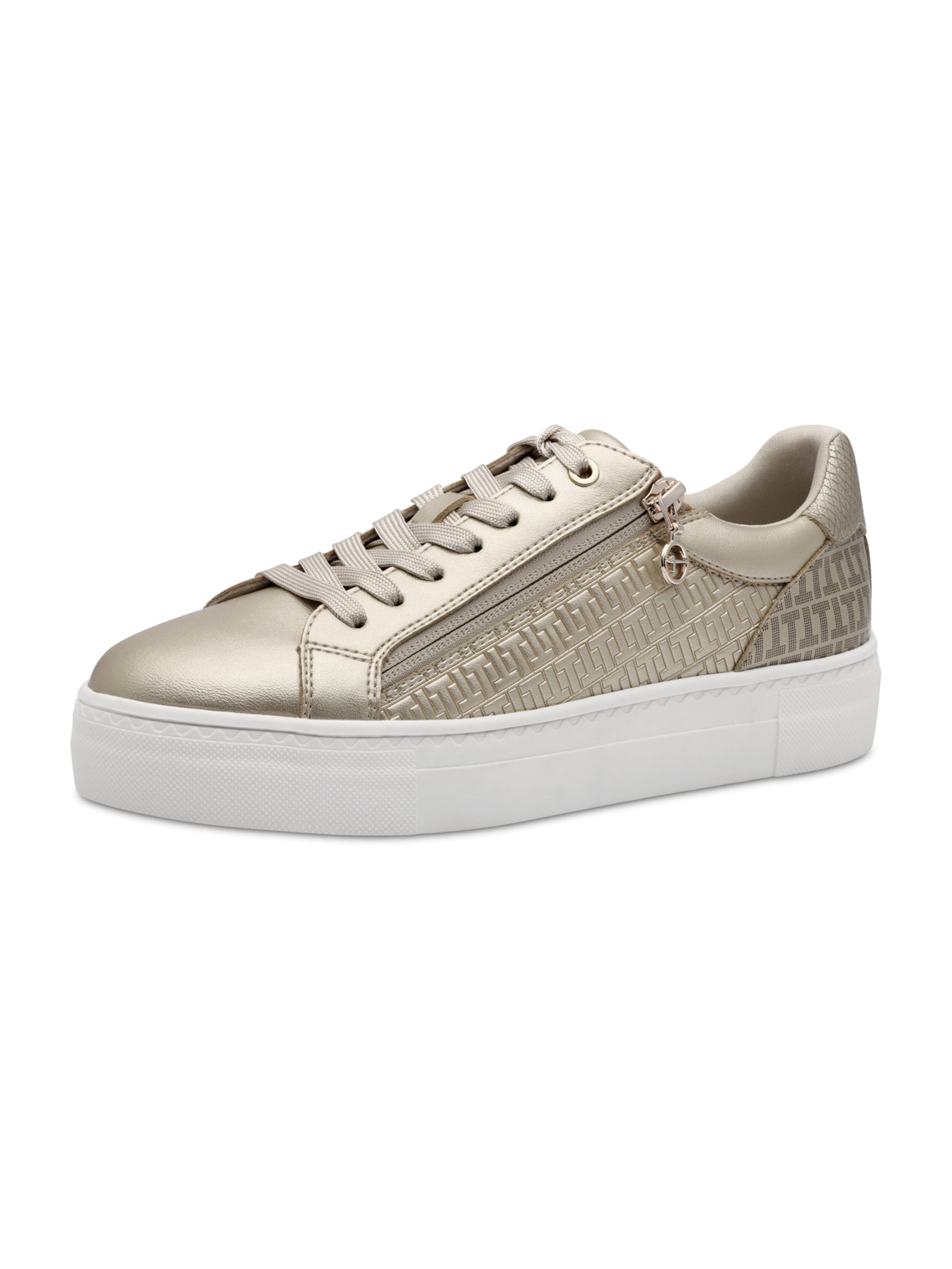 Tamaris Sneakers in Gold: front