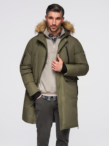 Ombre Winter jacket in Green: front