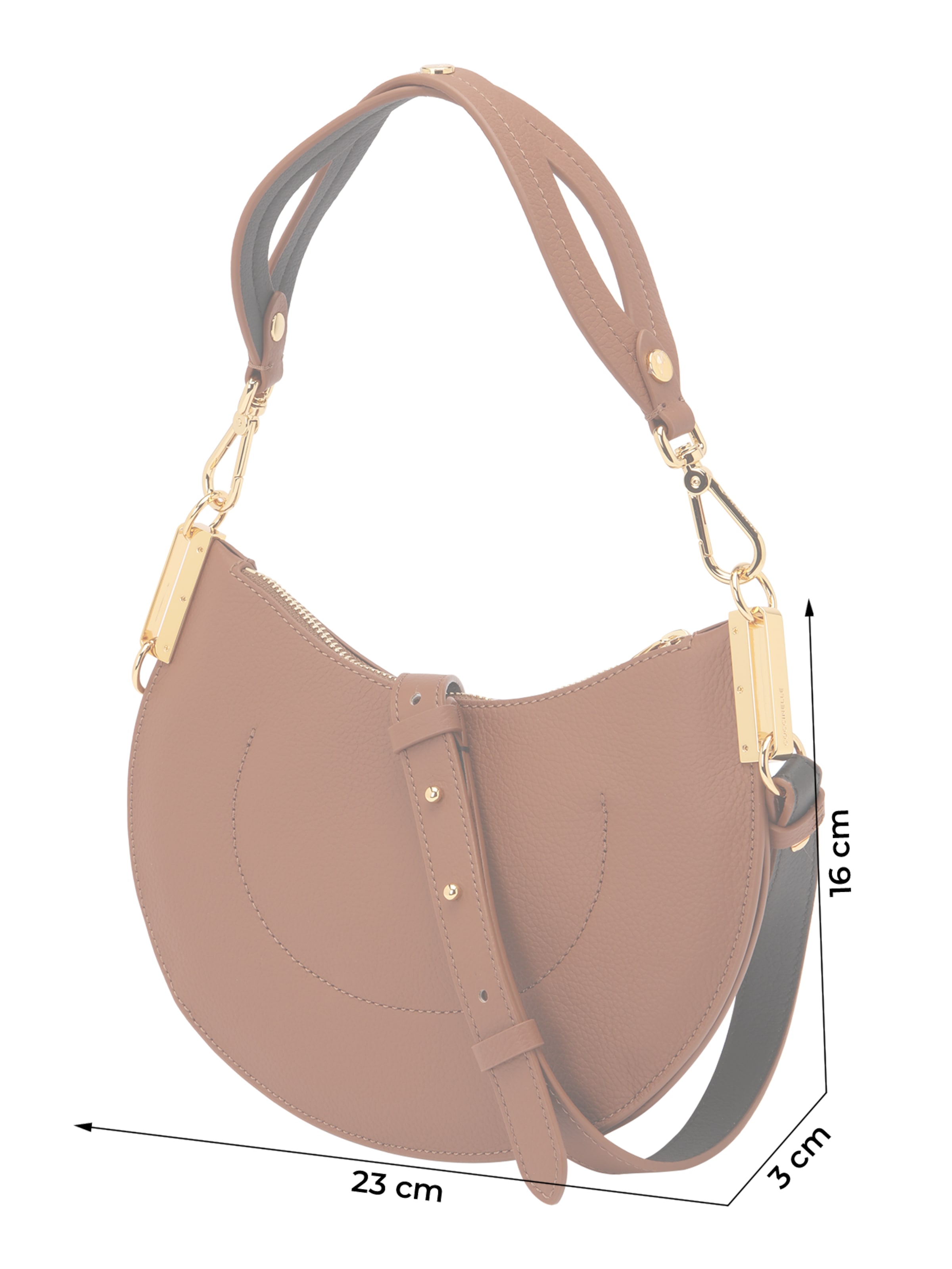 Coccinelle Shoulder bag 'SUNUP' in Brown