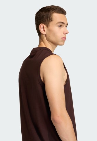 T-Shirt 'Trefoil Essentials' ADIDAS ORIGINALS en marron