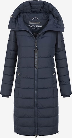 Manteau d’hiver NAVAHOO en bleu : devant