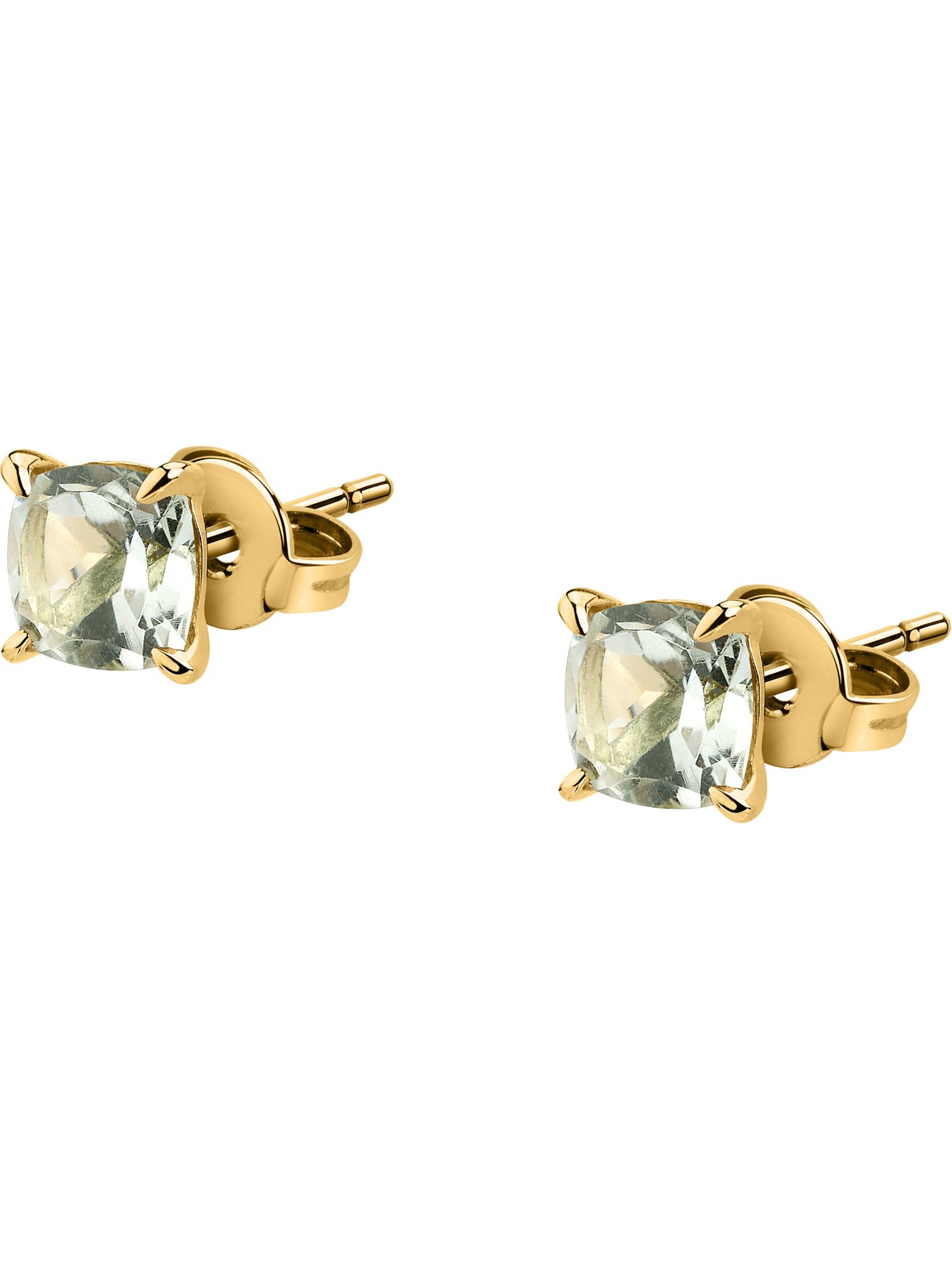 CHRIST Ohrringe in Gold: Vorderseite